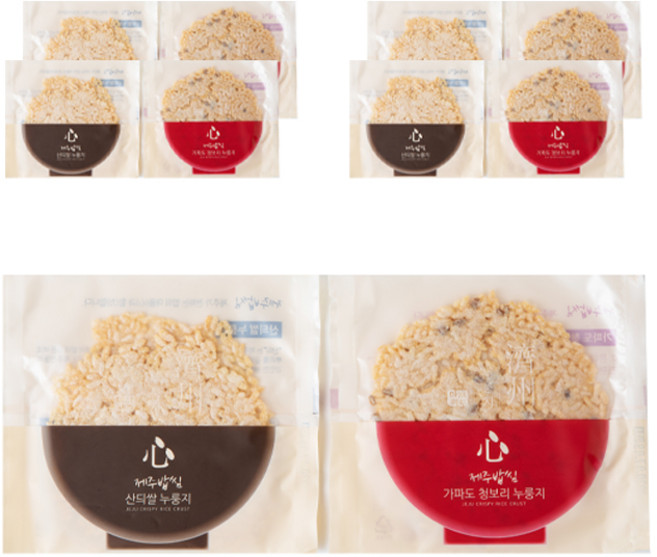 제주마미 제주밥씸 누룽지 청보리 18g x 5p + 산듸 18g x 5p 세트, 180g, 1개
