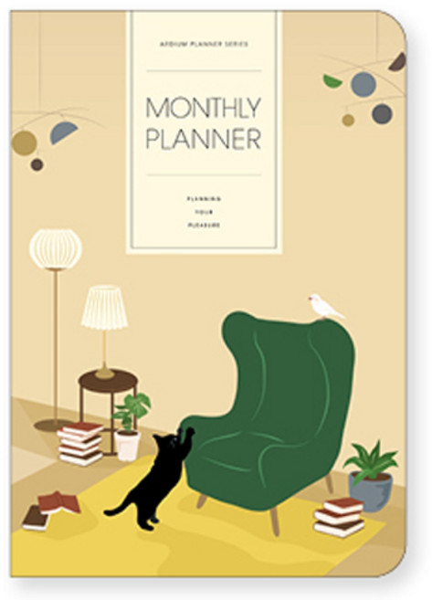 아르디움 먼슬리 플래너 2021, 어느날고양이