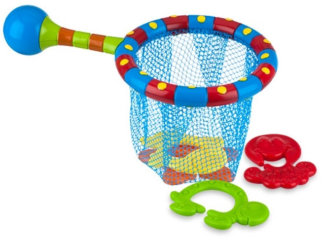 누비 낚시놀이 물놀이 장난감, 혼합색상, 1개