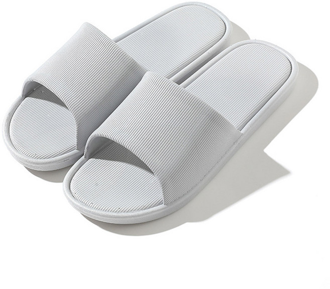 모나코올리브 폭신쿠션 논슬립 욕실화, 그레이, 1개