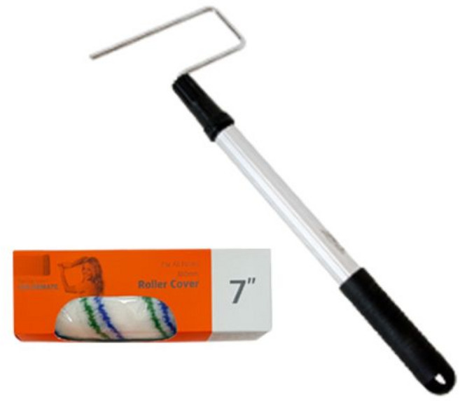 칼라메이트 3단 확장형 롤러 세트, 1세트