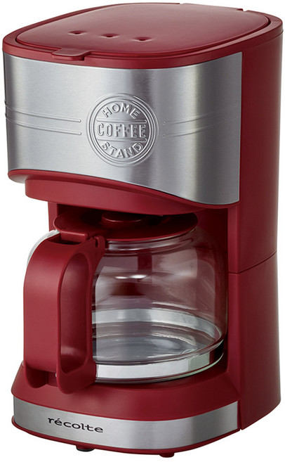 레꼴뜨 홈 스탠드 커피머신, RHCS-1, 레드