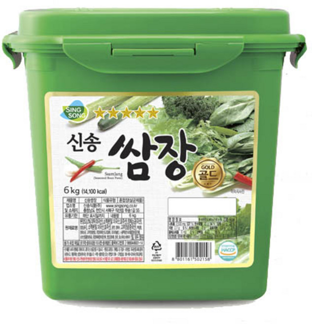 신송 쌈장, 6kg, 1개