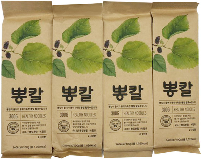 이레농원 풍미가득 뽕칼, 300g, 4개