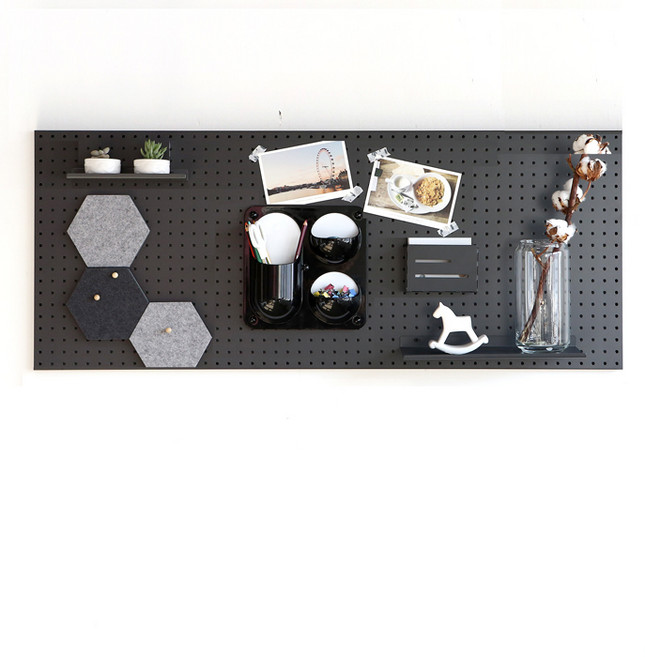 타공판 400 x 1000 mm, 1개, 진그레이