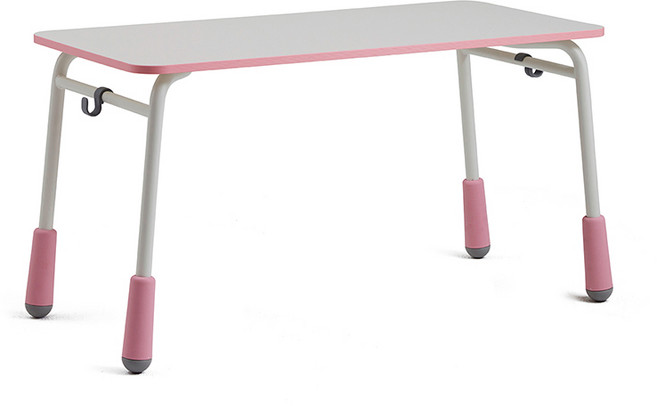 생활지음 제르미 높이조절 아동책상 1200 TGRM212G, 로지핑크