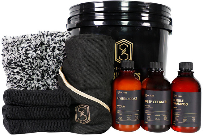 더클래스 세차 앤 코팅 스탠다드 7종 세트, 1세트