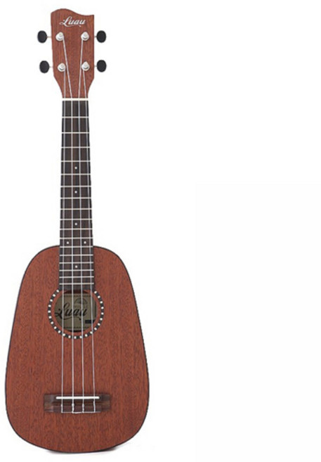 루아우 입문용 파인애플 우쿨렐레 하단장착 LU-10CP, 콘서트, 1개