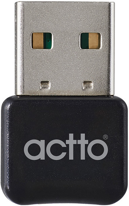 엑토 블루투스 5.0 USB 동글, BTR-04, 블랙, 1개