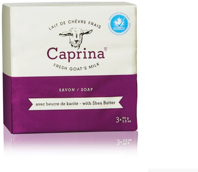 카프리나 비누 시어버터, 90g, 3개입 - 쿠팡