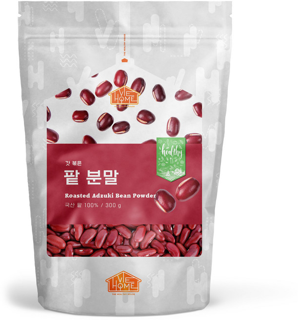 건강한우리집비옴 갓 볶은 팥 분말, 300g, 1개