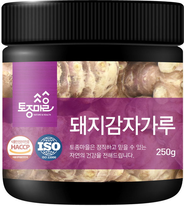 토종마을 HACCP인증 돼지감자가루, 1개, 250g