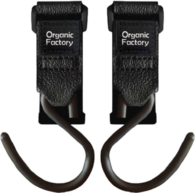 오가닉팩토리 메탈 유모차 걸이, 혼합색상, 2개