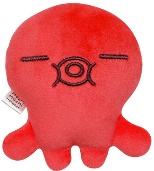 모찌타운 씨푸드 핫팩인형, 11cm, 문어, 1개