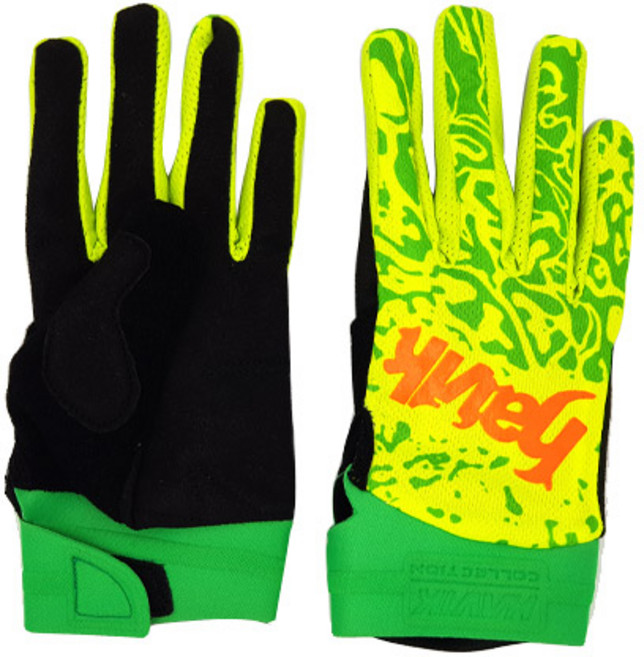 하빅 남성 올라운드용 레저 장갑 03003, 그린오렌지, 1개