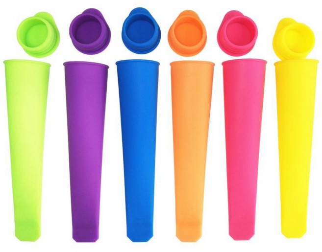 실리콘 아이스몰드 6종 세트 X03, 혼합색상, 1세트