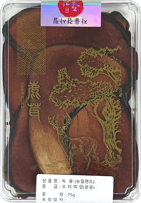 동광한방몰 프리미엄 분골 녹용, 75g, 1개