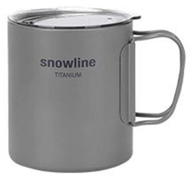 snowline 鈦金屬雙層馬克杯, 單一顏色, 1套