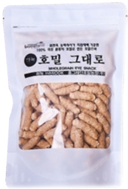 하눅 호밀그대로 스낵, 40g, 1개