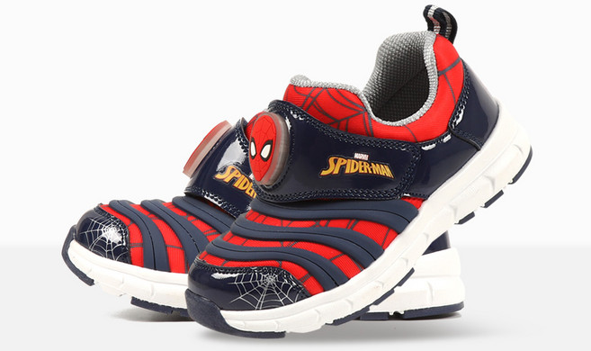 프로월드컵 마블 아동용 스파이더맨 네트운동화