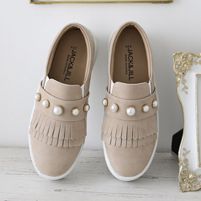 잭앤질 진주 슬립온 JA8138