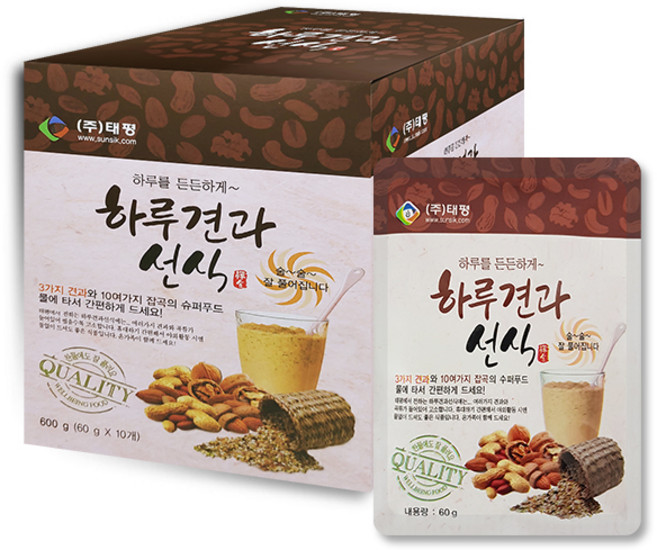 하루견과 선식, 600g, 1개