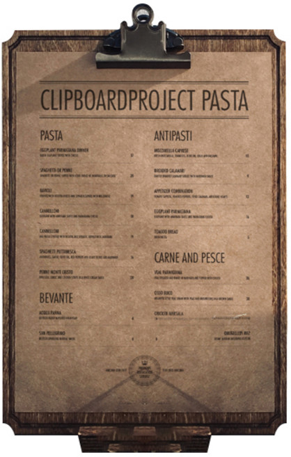 잡철공작소 클립보드 프로젝트 엔틱 우드 클립보드 나무 메뉴판 A4 + 받침대 세트, 1세트