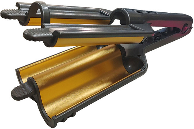 비비르 뷰티 TRIPLE WAVE IRON 고데기, 혼합색상