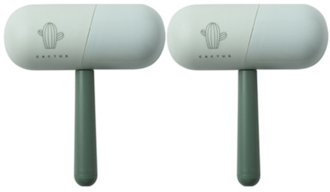 더홈스 미니 테이프 클리너 본품 그린, 2개