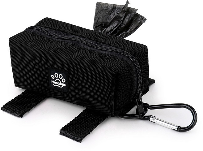 멍템 반려견 옥스포드 풉백 배변봉투, 블랙, 1개입, 1개