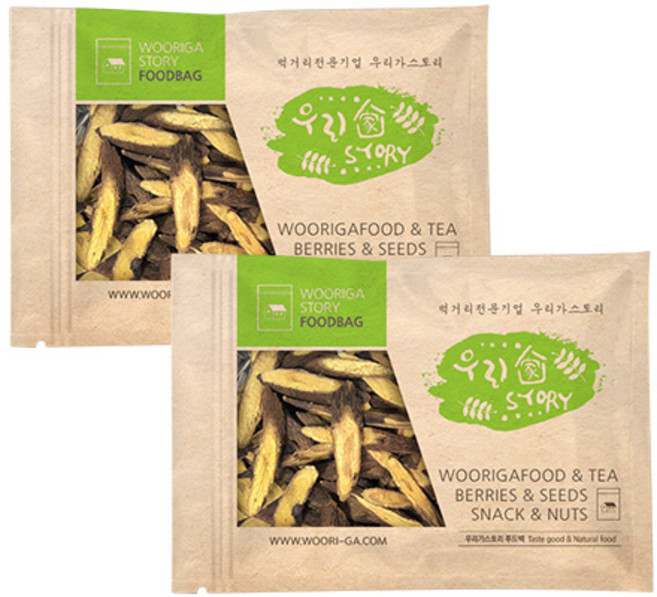 우리가스토리 감초 한방재료, 500g, 2개