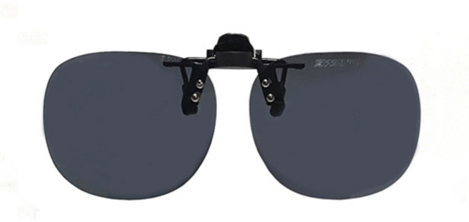 스완스 편광 클립온 선글라스 SCP-21 + 파우치, 1개