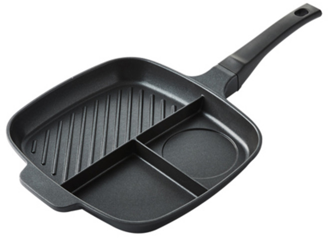 락앤락 3구 나눔팬 CCB008IH, 270 x 480 mm, 1개