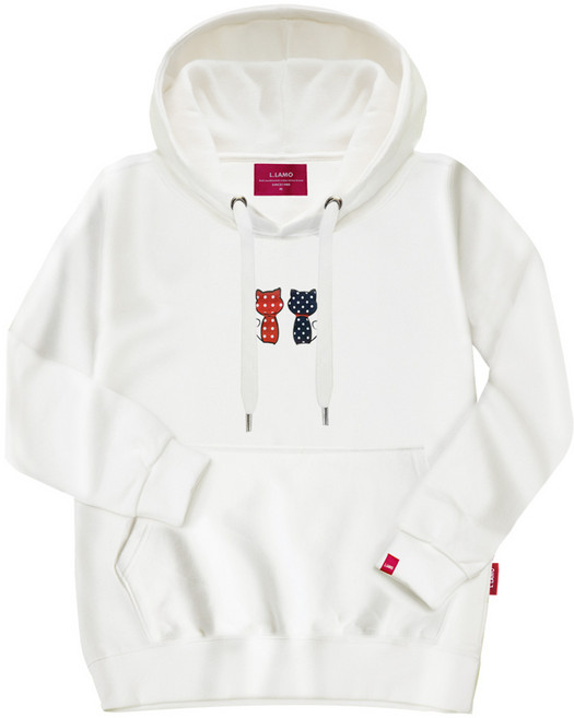 엘라모 3H 커플캣 후드티