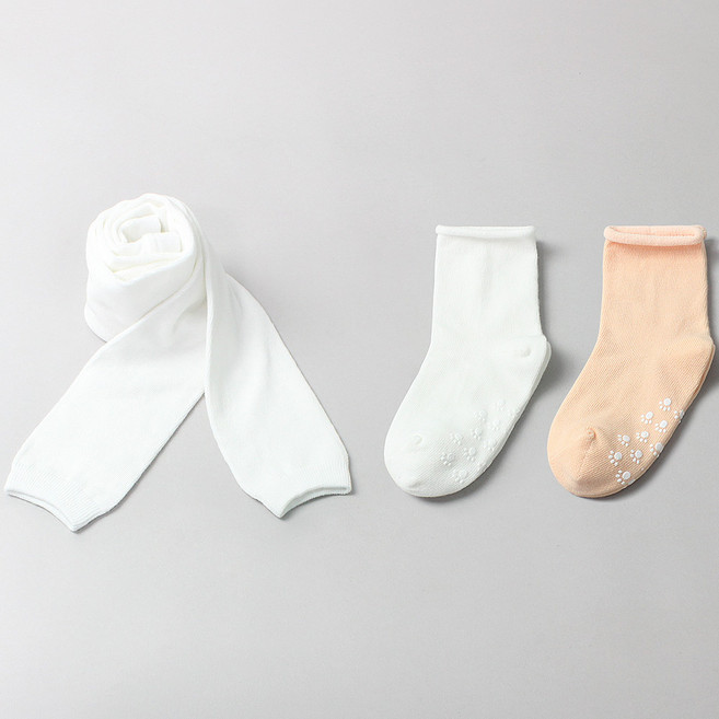 유아동용 무발타이즈 돌돌이 양말 세트