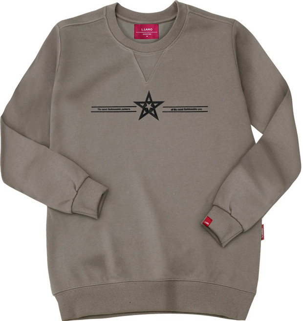 엘라모 남녀공용 3M 엠보투스타 맨투맨