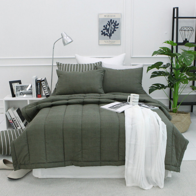 보몽드 마이크로플란넬 코아 차렵이불