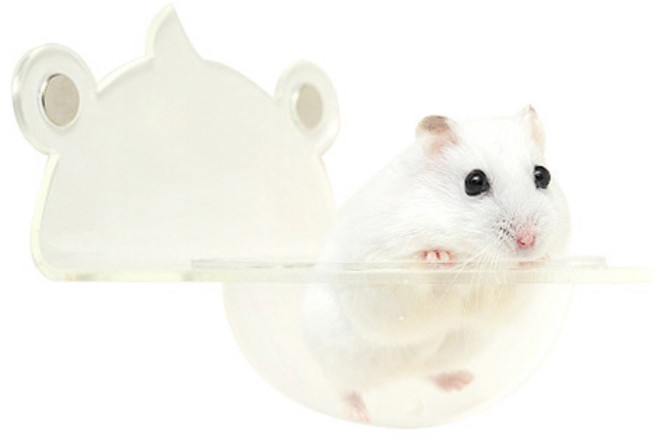 햄토피아 아크릴 자석 해먹 드워프 햄스터용, 1개