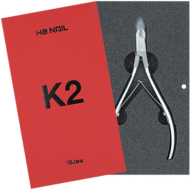 네일퀸 K2 전문가용 16JAW 큐티클니퍼, 1개