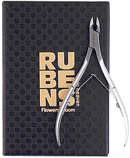 RUBENS 골드형 큐티클니퍼 + 무료 수리 쿠폰도장 세트, 1세트