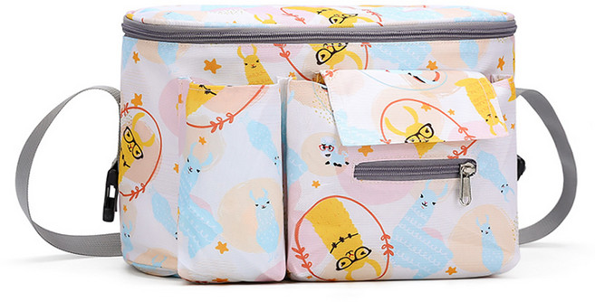 알럽홈 다용도 대용량 유모차 정리가방, 알파카, 1개