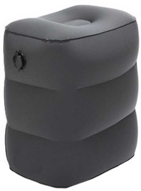 기내 차량용 발 받침쿠션 3단, 그레이, 1개