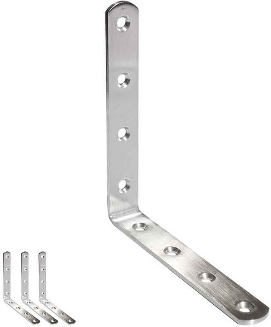 엠파이어 보강철물 스텐 L형 앵글 꺽쇠, 4개