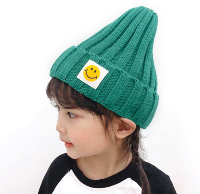 우주아이 엘로우스마일 비니모자