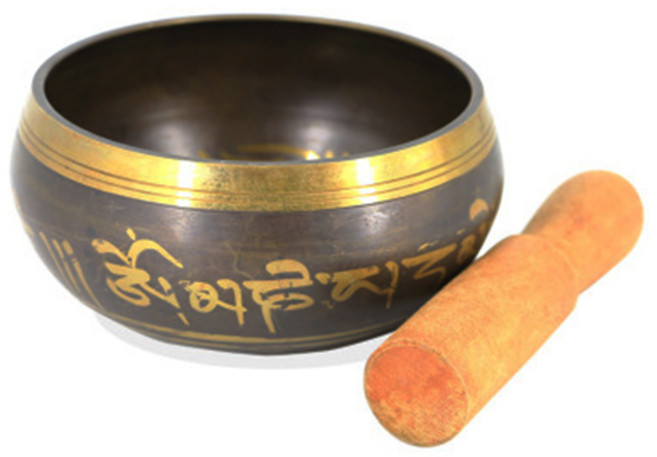 더플로우 씽잉볼 명상 요가 힐링 티벳 그릇 + 스틱, 단일상픔, 1개