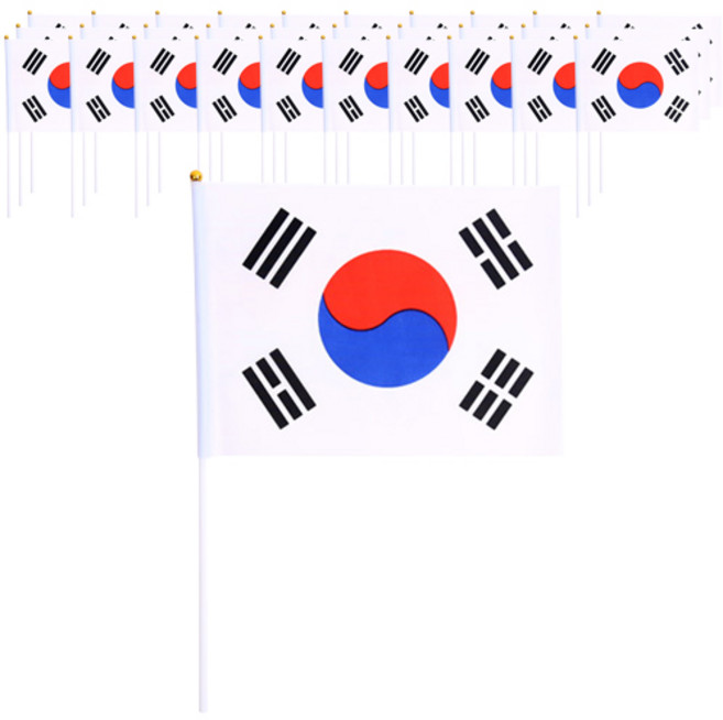 파티해 미니 천수기, 태극기, 100개