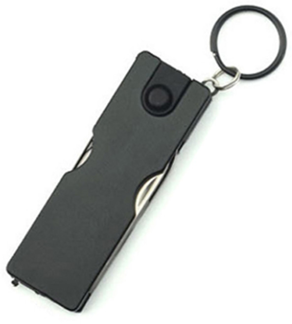 멀티픽스 아웃도어 손톱깍이 멀티툴 블랙, 1개