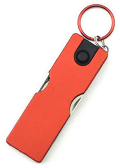 멀티픽스 아웃도어 손톱깍이 멀티툴 레드, 1개