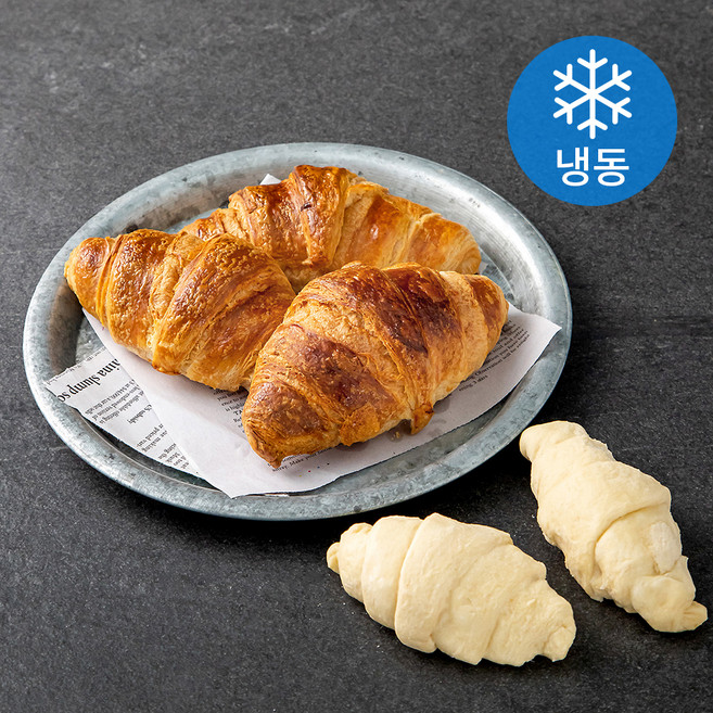 맘쿠킹 AOP 크로아상 생지 (냉동), 70g, 10개입, 1개