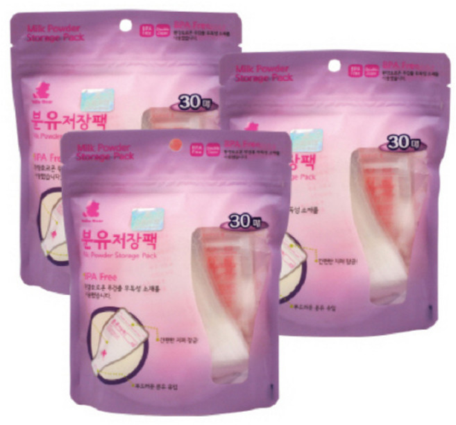 스노우베어 분유저장팩, 30개입, 3개